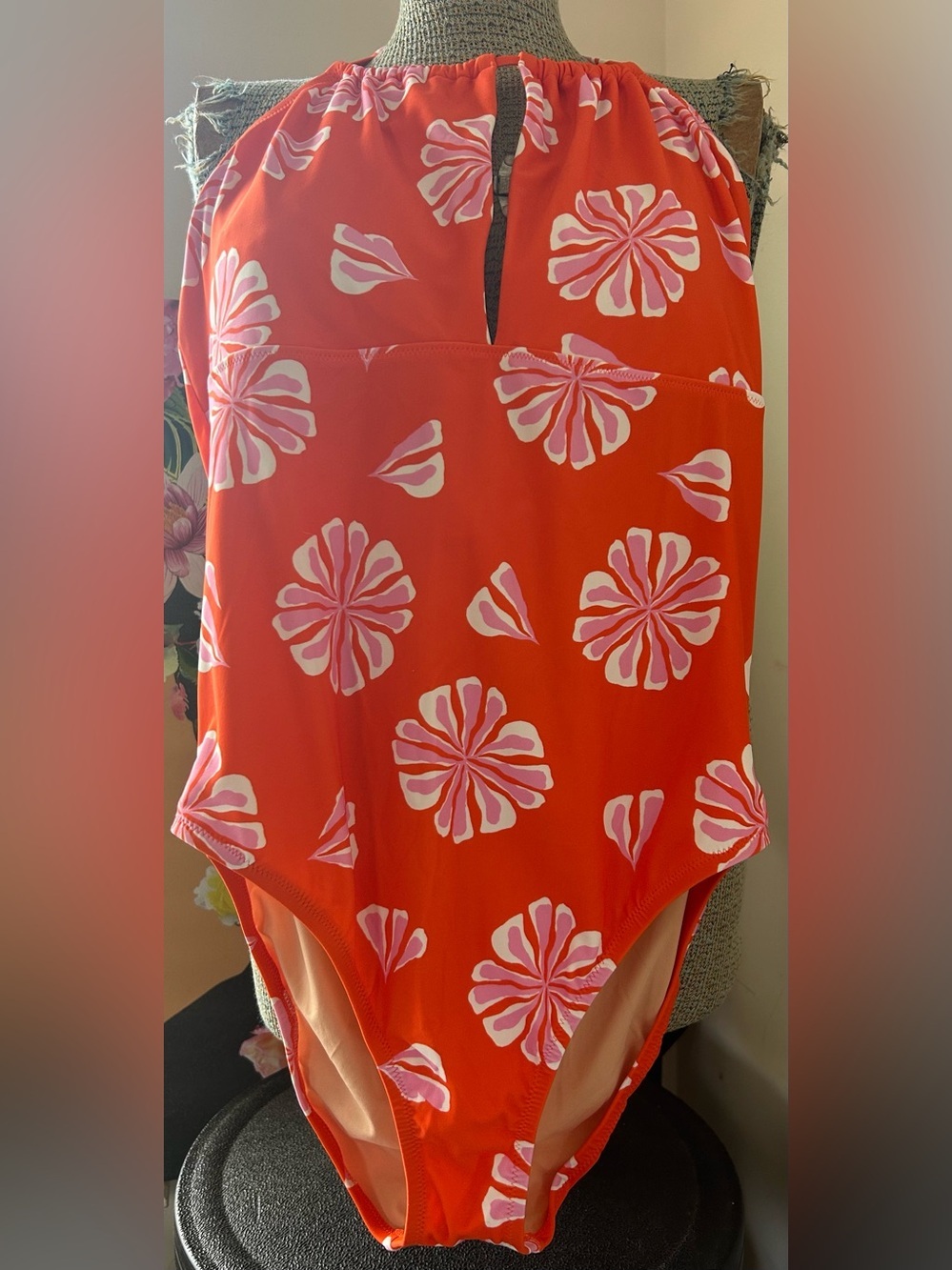 NWT J CREW HALTER ONE PIECE CHLORINE RESISTANT BATHING SUIT - Picture 4 of 7